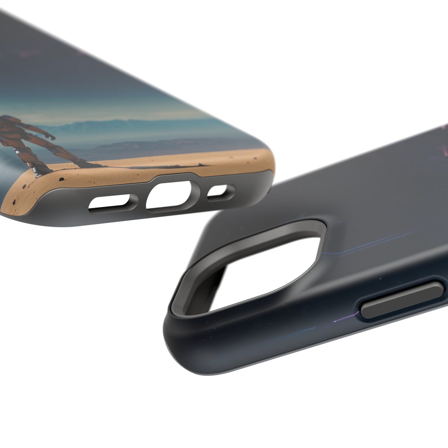 MagSafe Tough iPhone Case - Galactic Synthwave