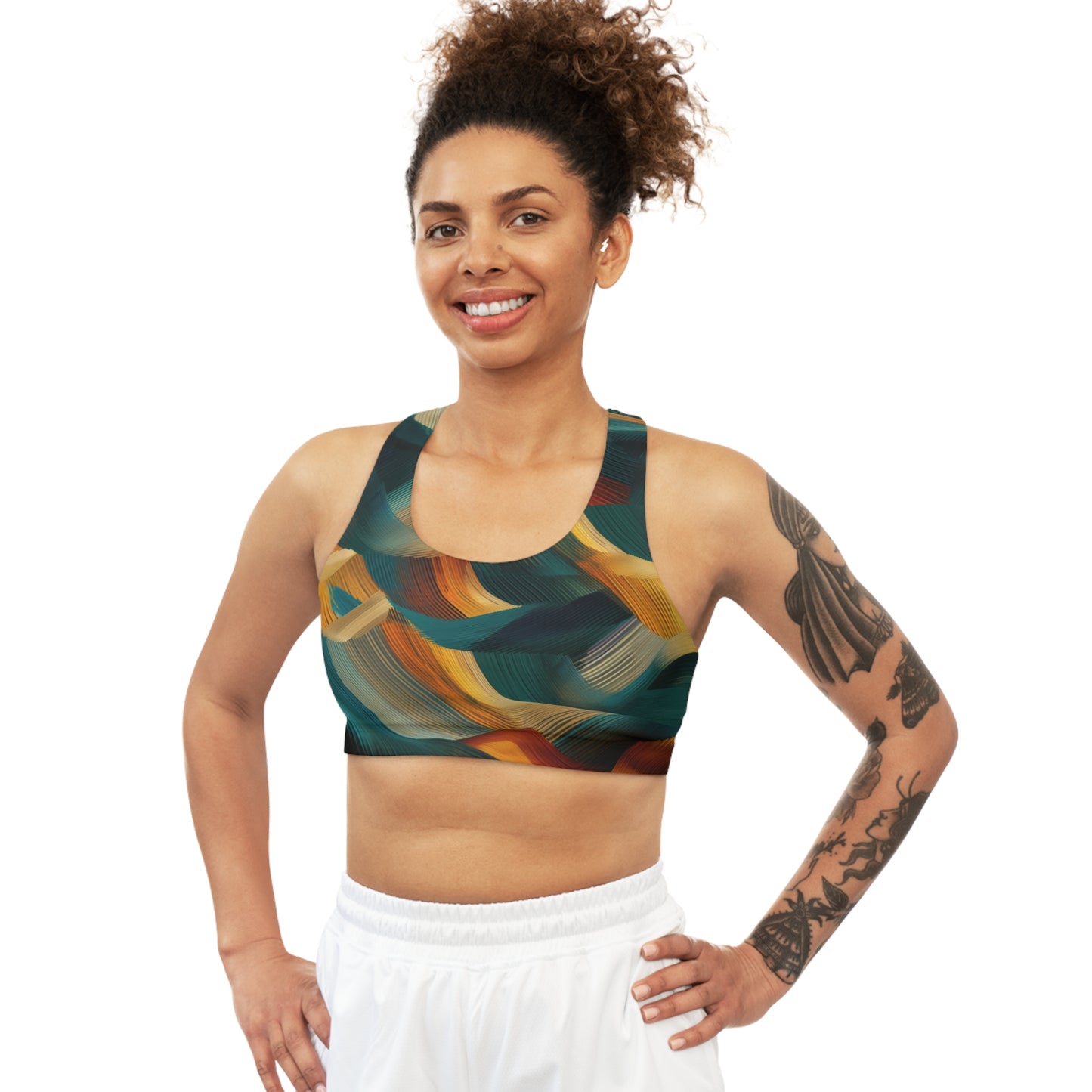 Sports Bra - Flemish Eyckian