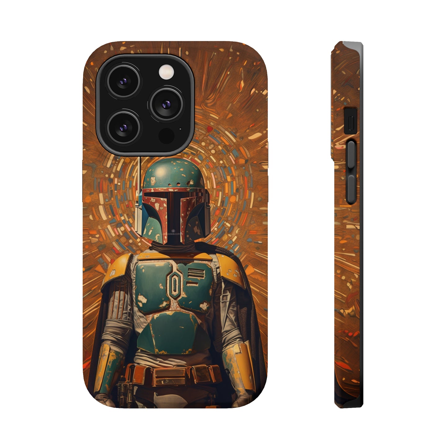 MagSafe Tough iPhone Case - Boba Fett Dadaism