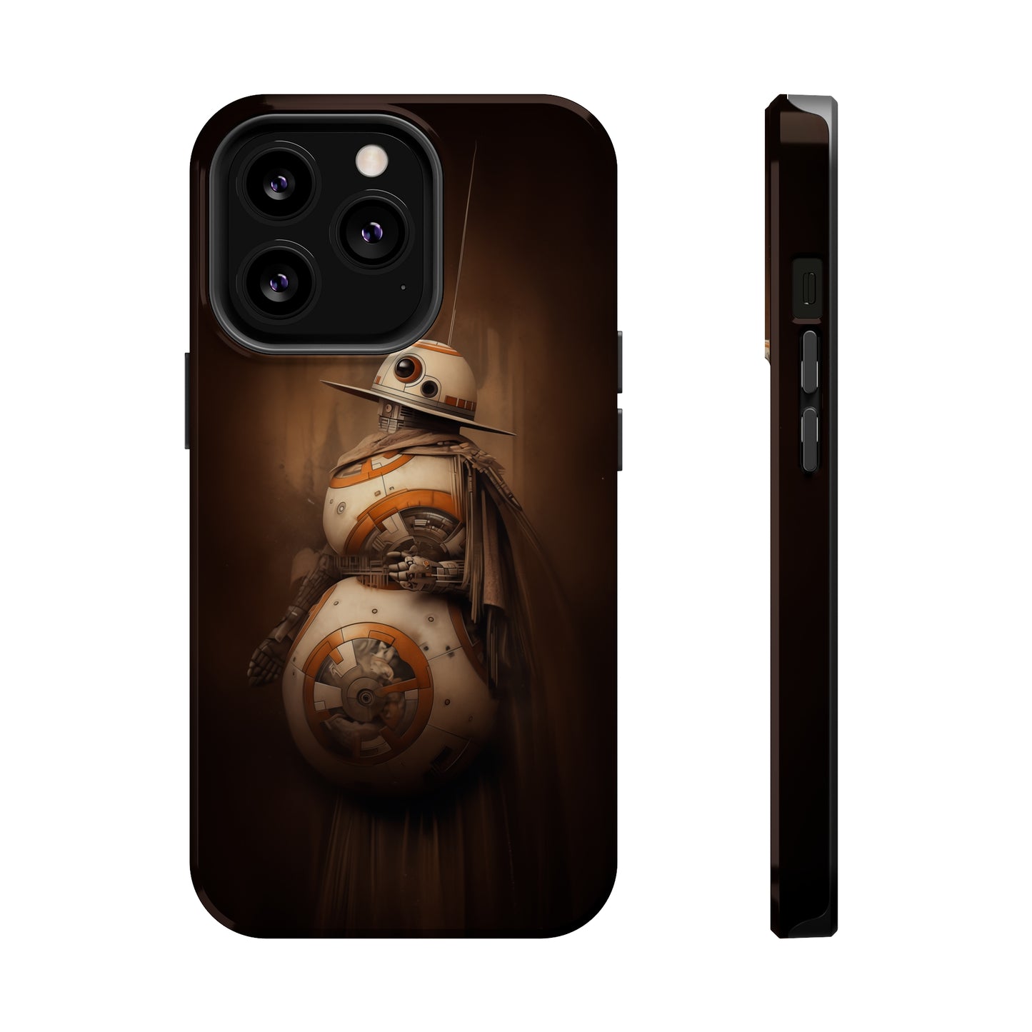 MagSafe Tough iPhone Case - BB-8 Wild West Photography Sepia Vintage Film