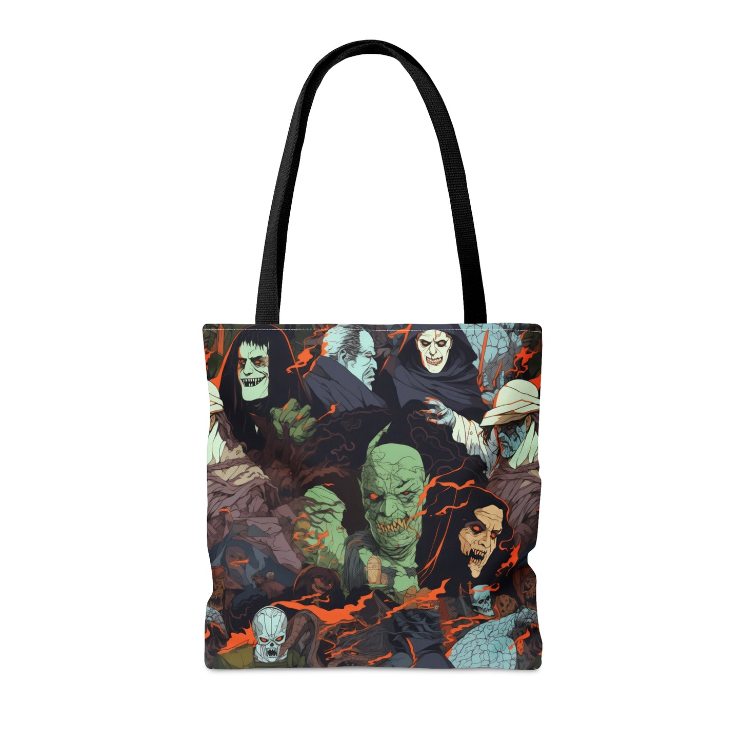 Tote Bag - Spooky Monsters Anime Alpha