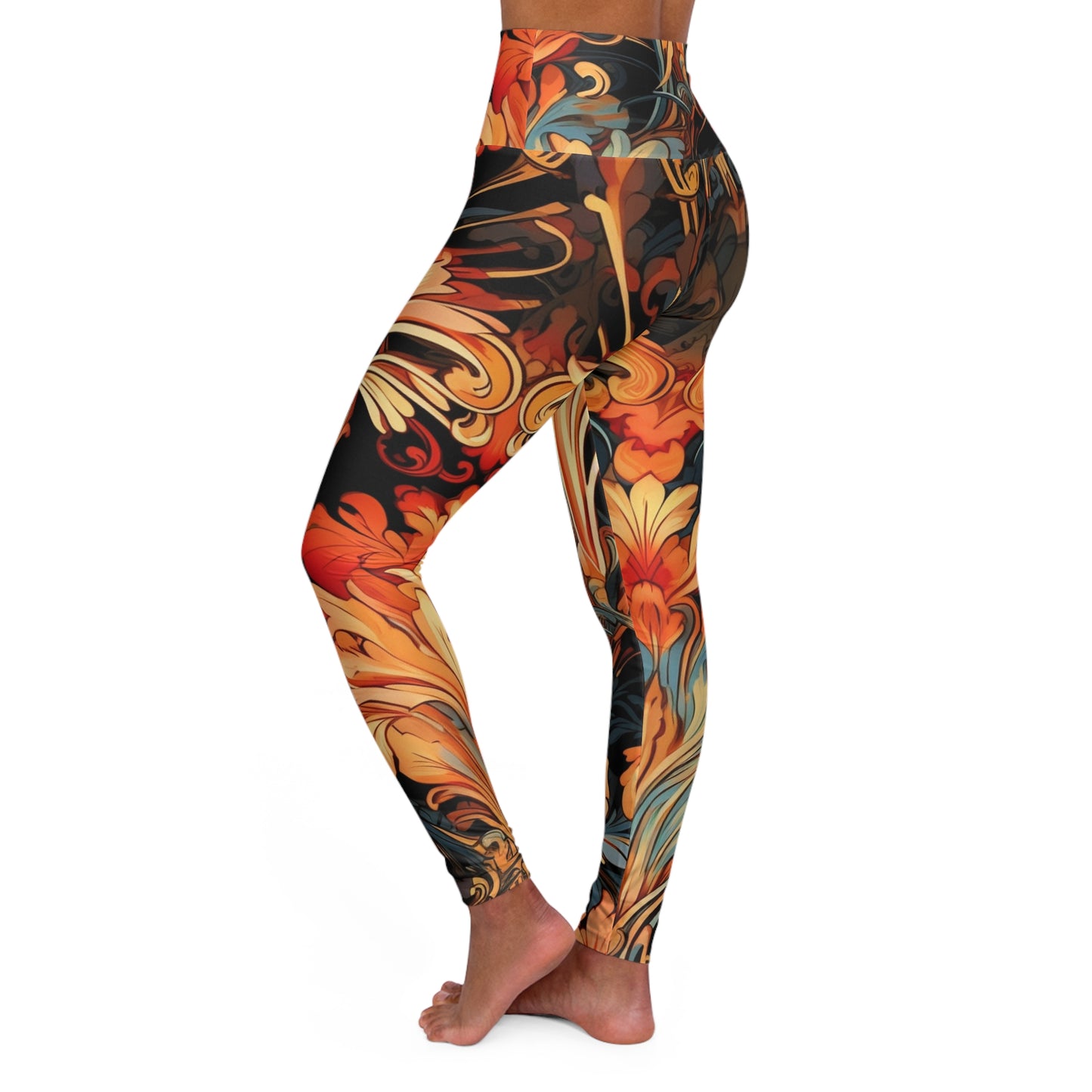 High Waisted Leggings - Isabella de' Medici