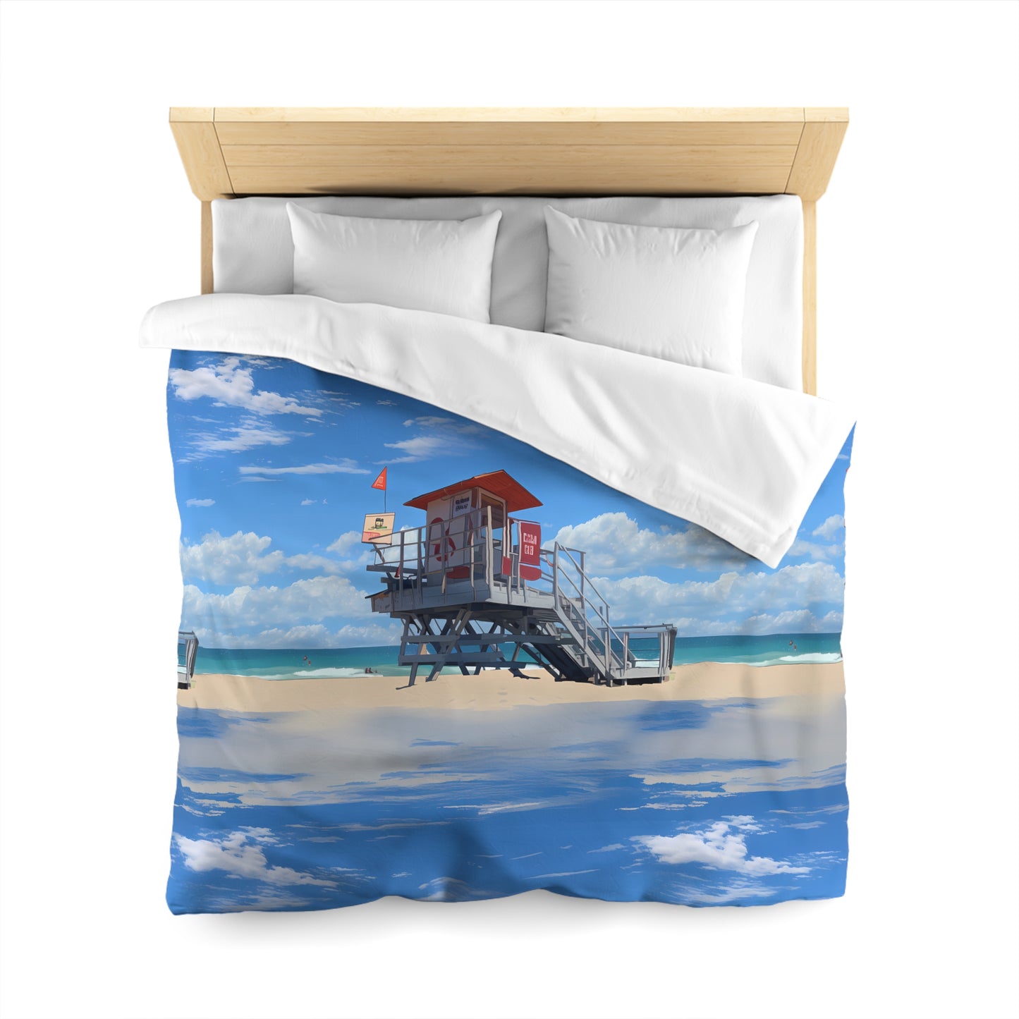 Duvet Cover - Love and Santa Monica