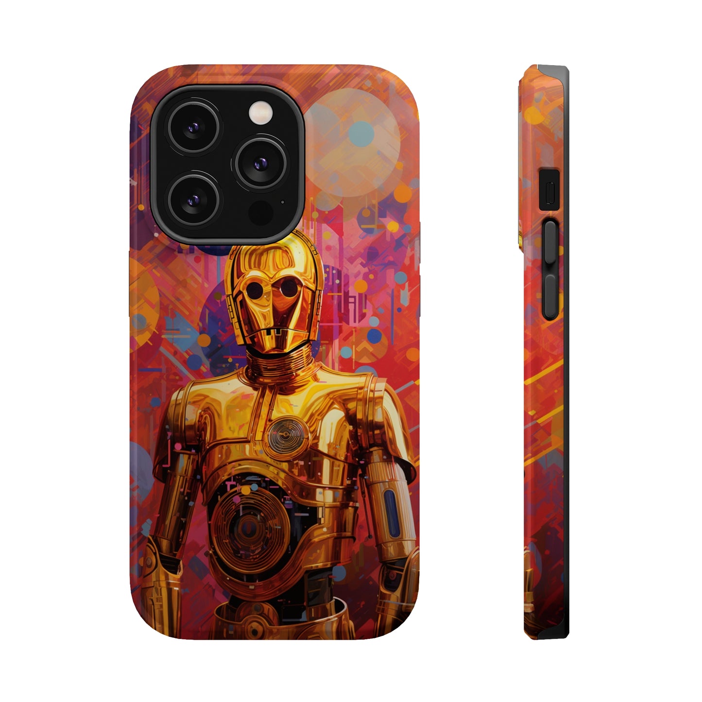 MagSafe Tough iPhone Case - C3P0 Fauvism