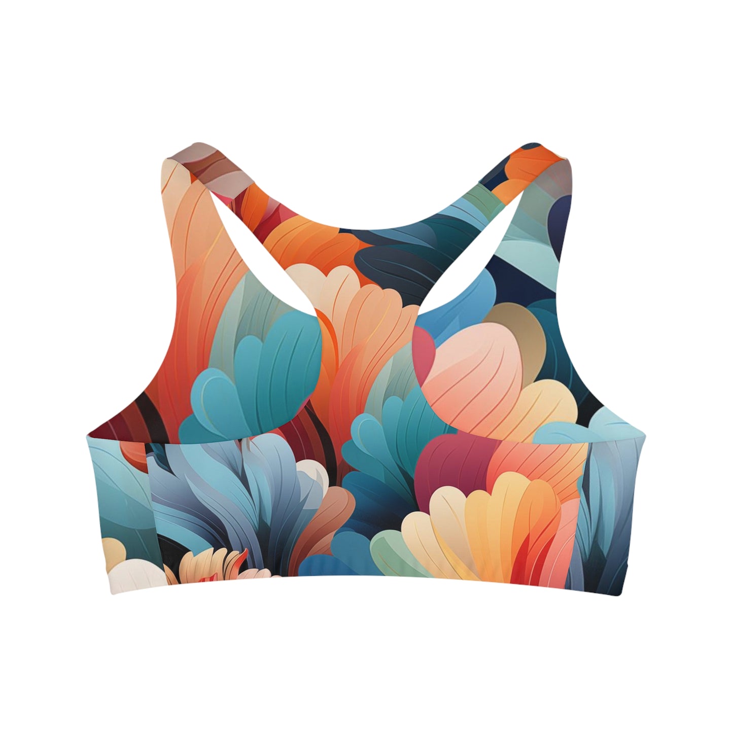 Sports Bra - Philomena Kinkaku-ji Art Deco