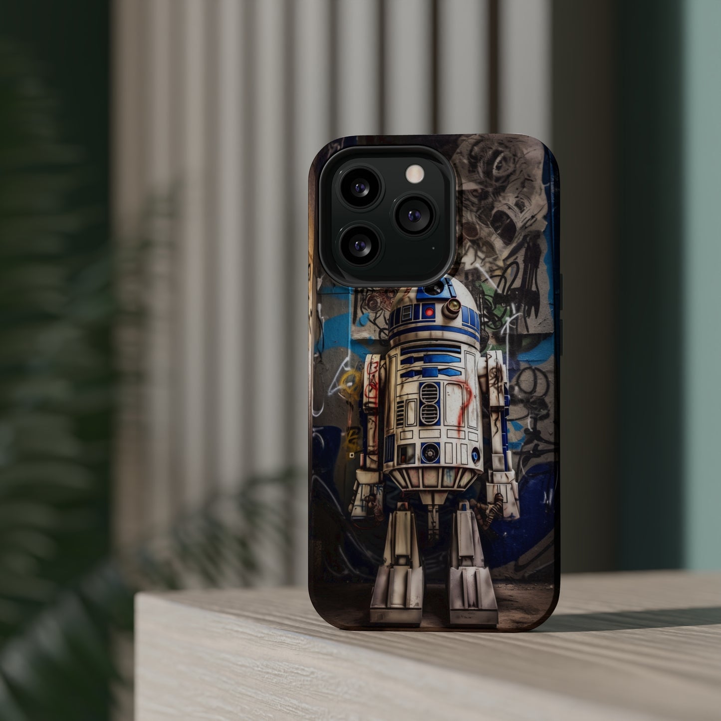 MagSafe Tough iPhone Case - R2D2 1990's Graffiti