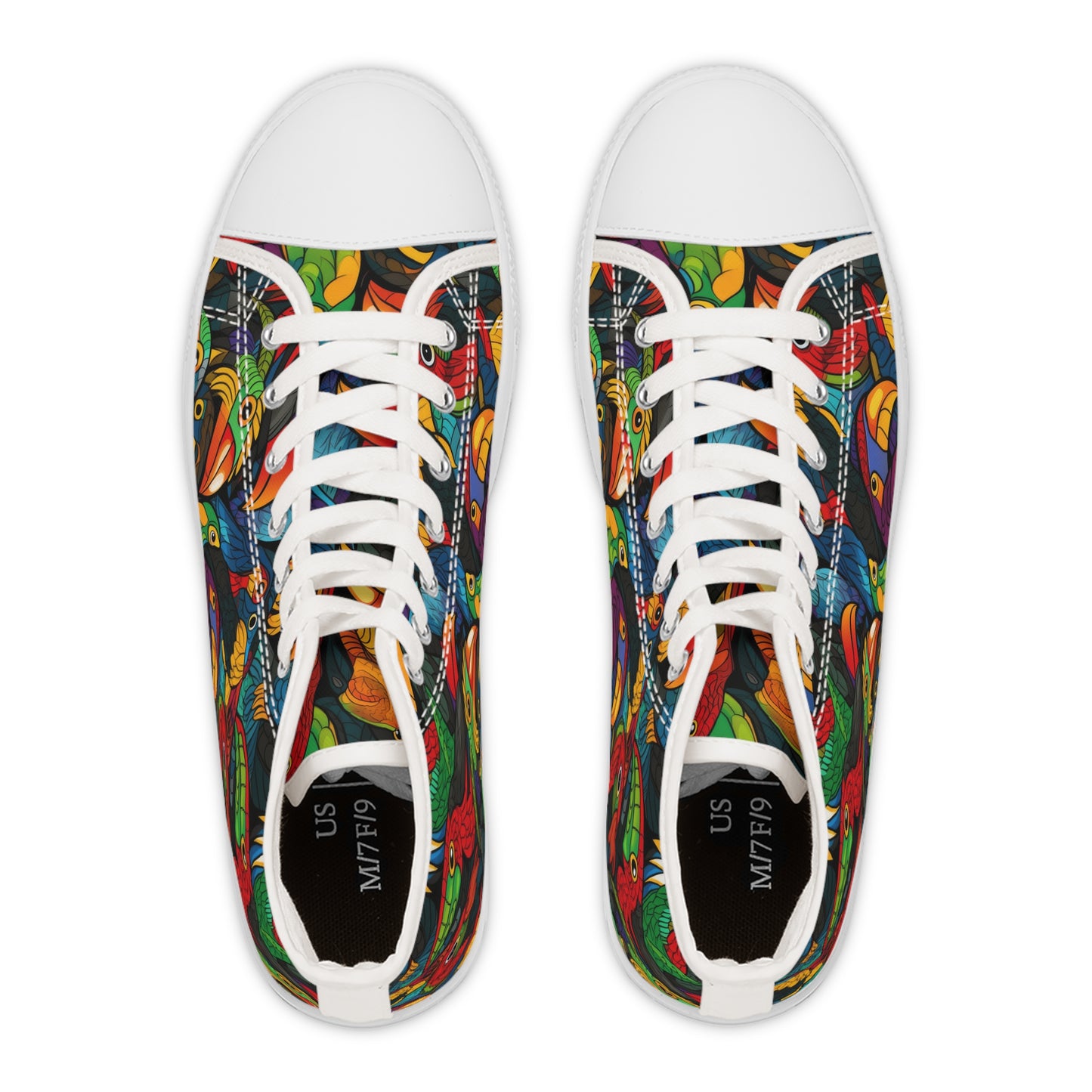 Women's High Top Sneakers - Toucan Clan