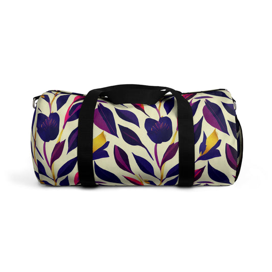 Duffel Bag - Violet Flourish Damask