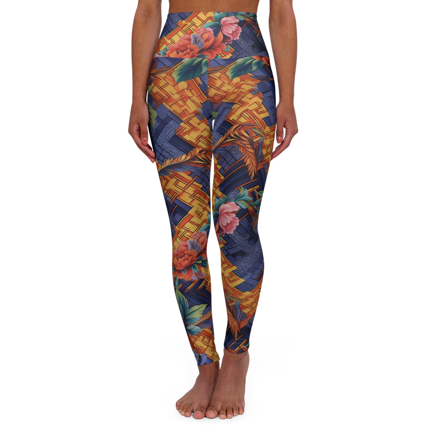 High Waisted Leggings - Haarlem-Hals.