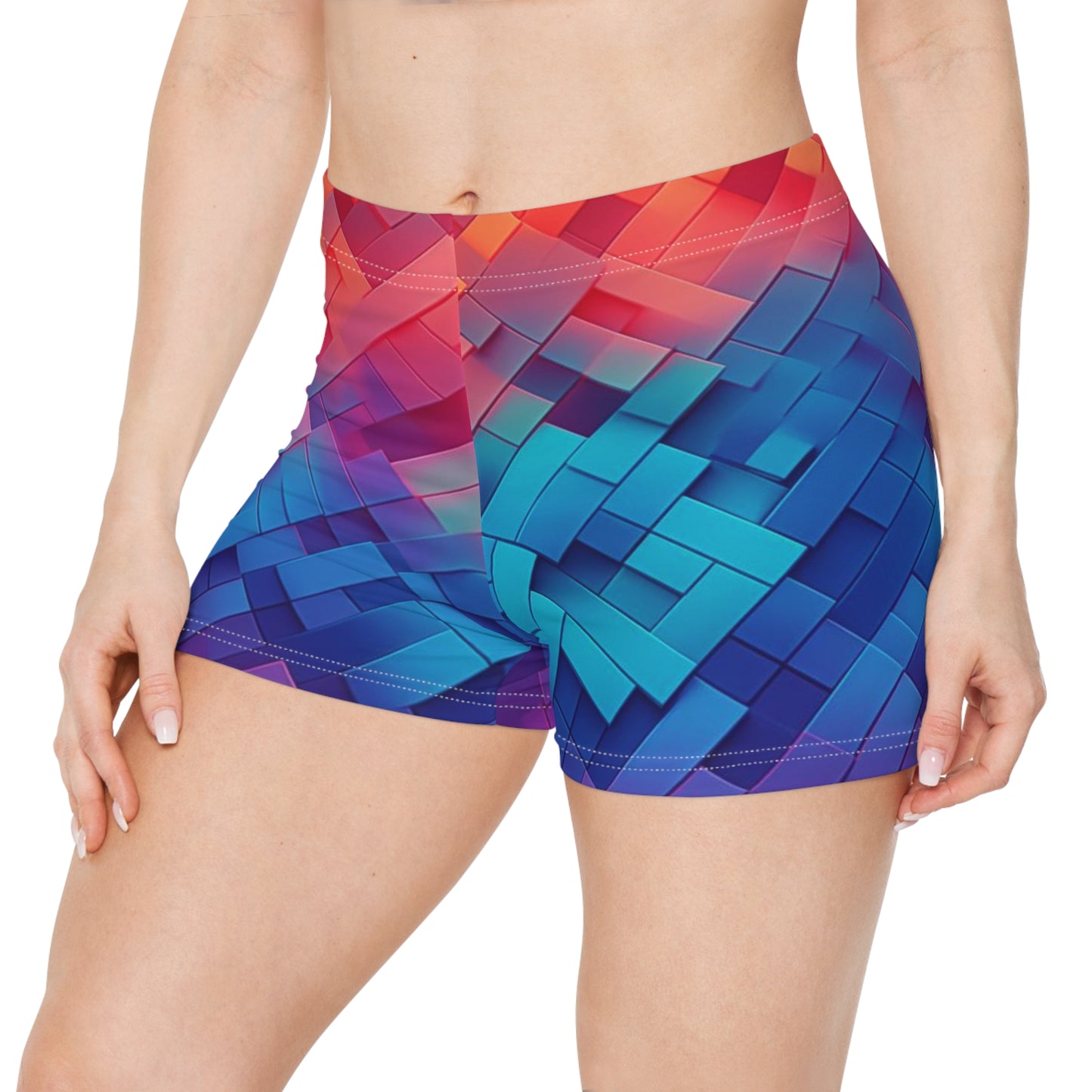 Workout Shorts - Philomena Milan Ombre