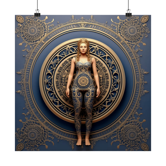 Matte Vertical Posters - Tuscan-Comet.