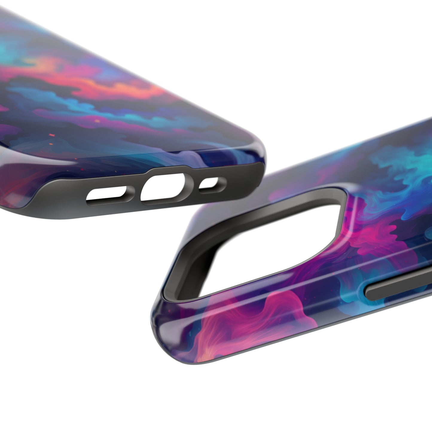 MagSafe Tough iPhone Case - Neon Nebula