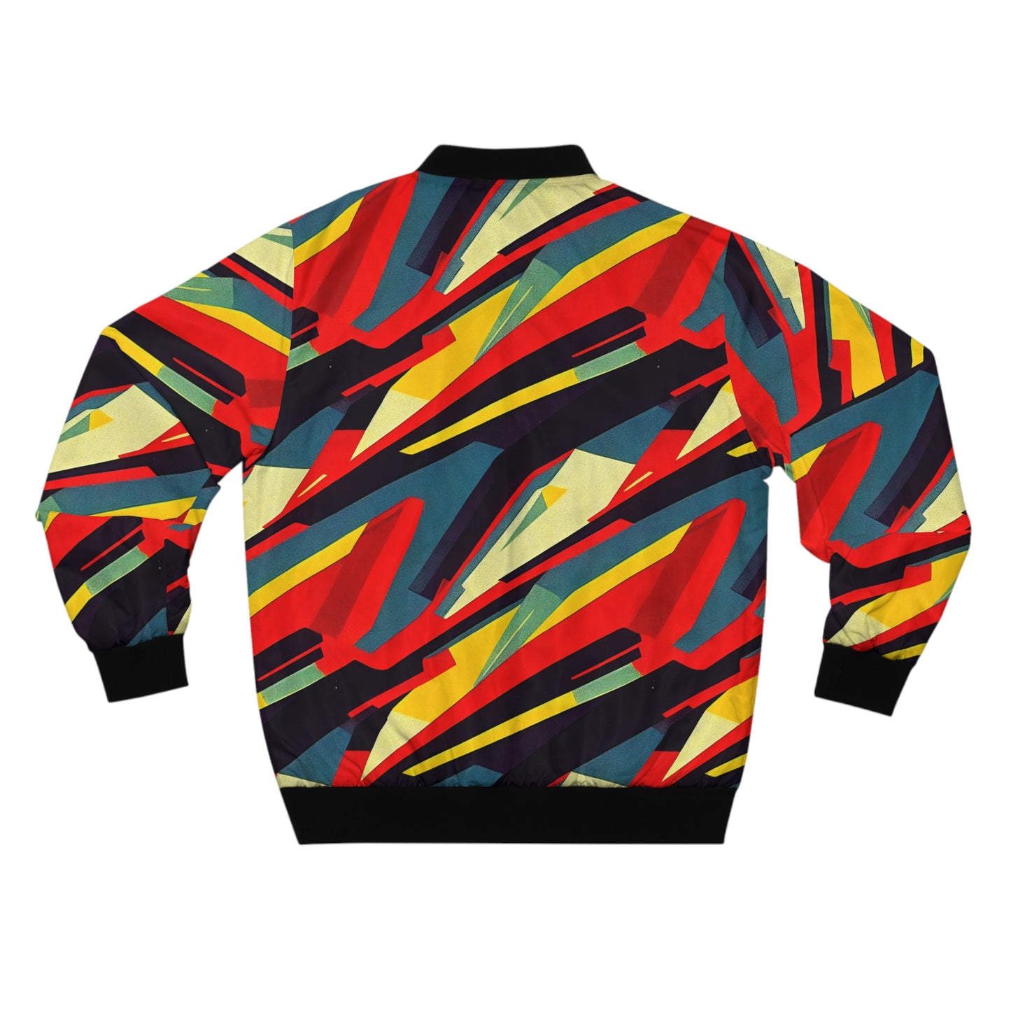 Men's Bomber Jacket - Pulp Galaxy Abstract