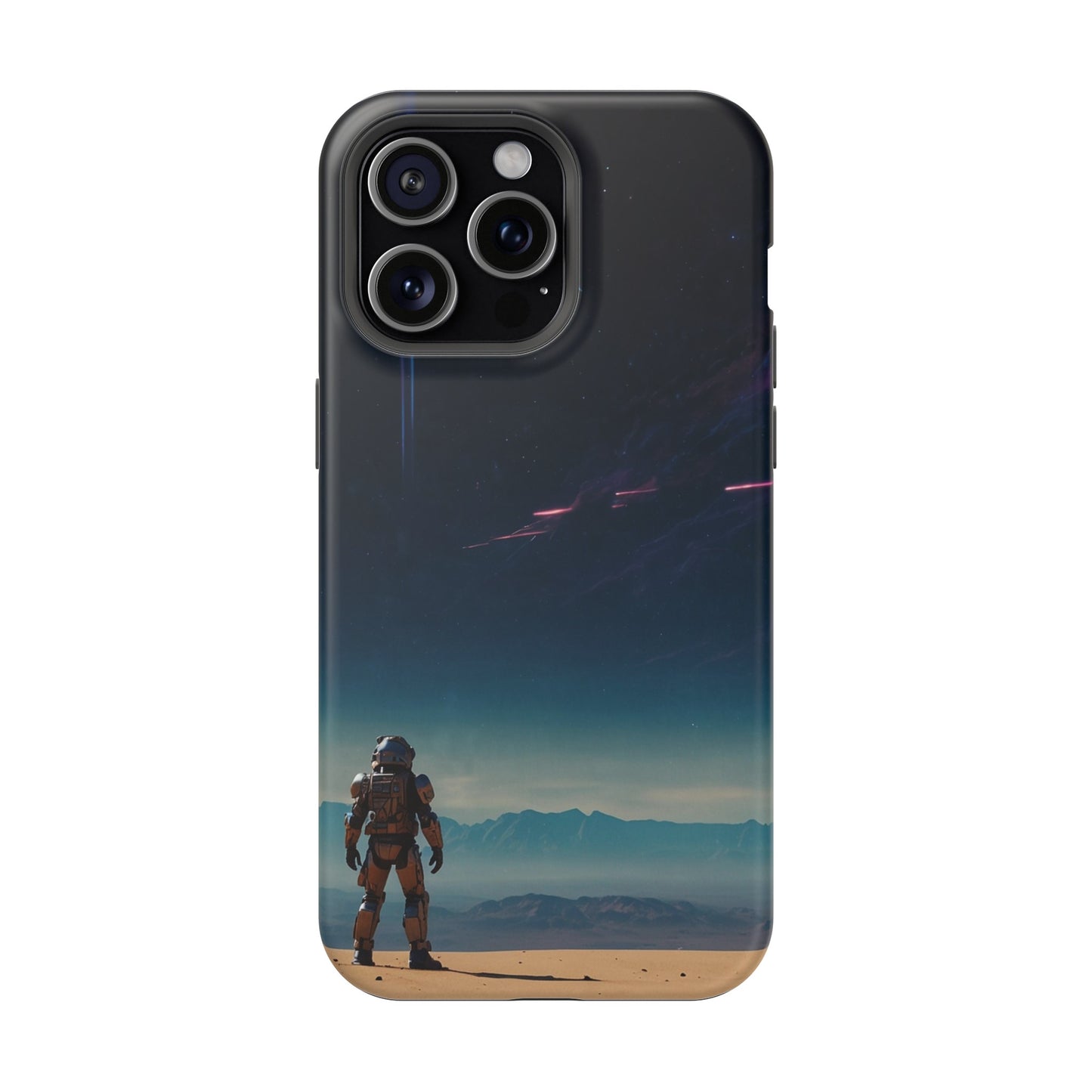 MagSafe Tough iPhone Case - Galactic Synthwave