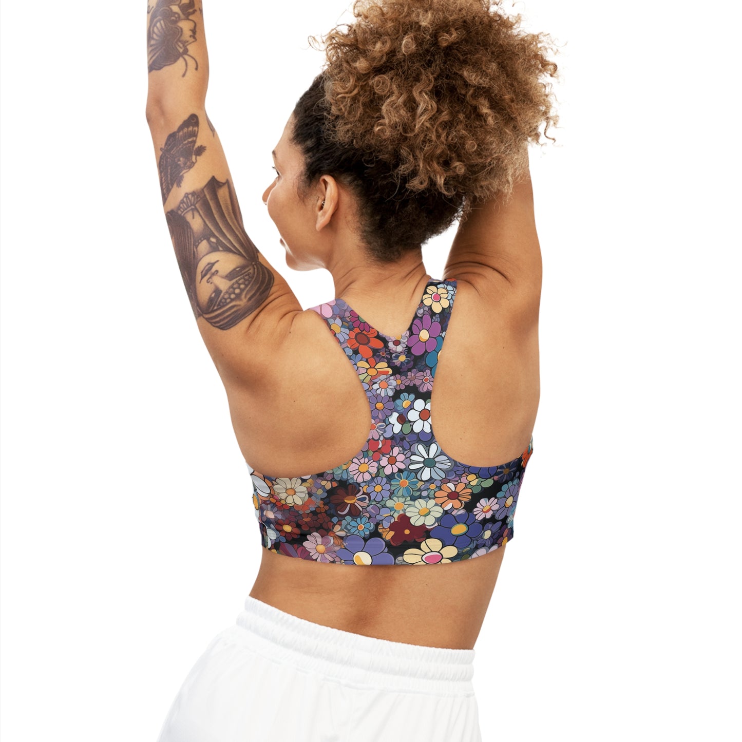 Sports Bra - William Kyoto Ditsy Floral