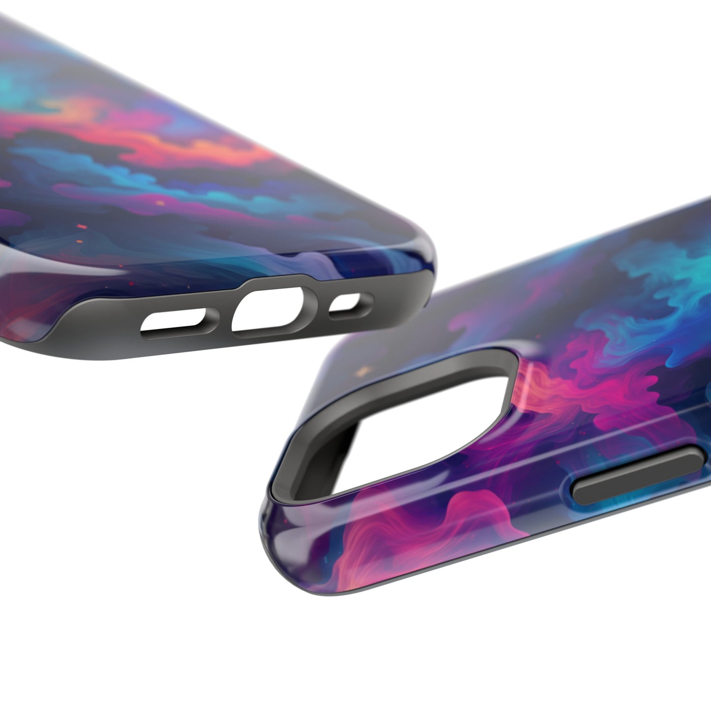 MagSafe Tough iPhone Case - Neon Nebula