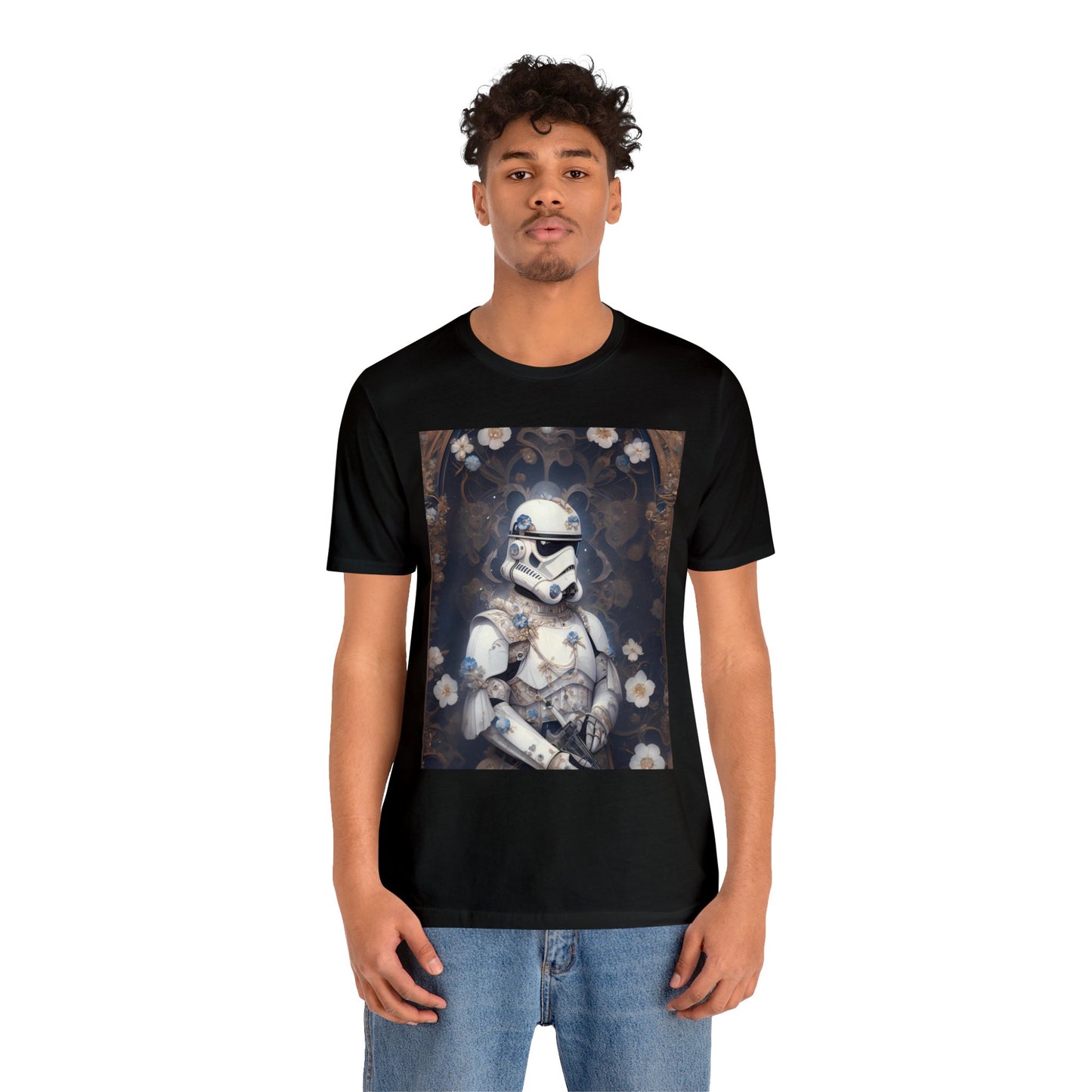 Unisex Jersey Short Sleeve Tee - Snow trooper Victorian Portraiture