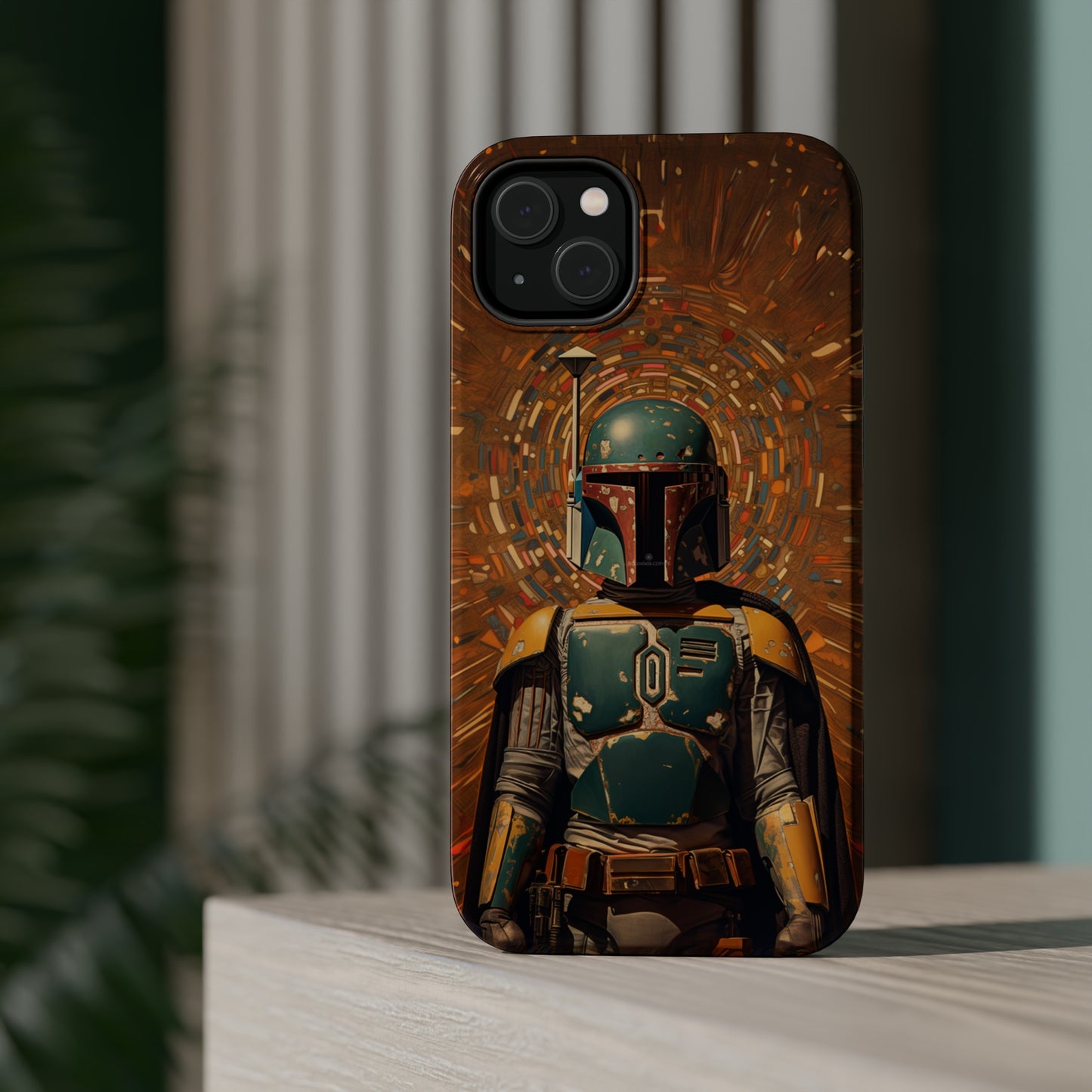 MagSafe Tough iPhone Case - Boba Fett Dadaism