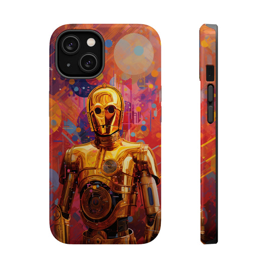 MagSafe Tough iPhone Case - C3P0 Fauvism
