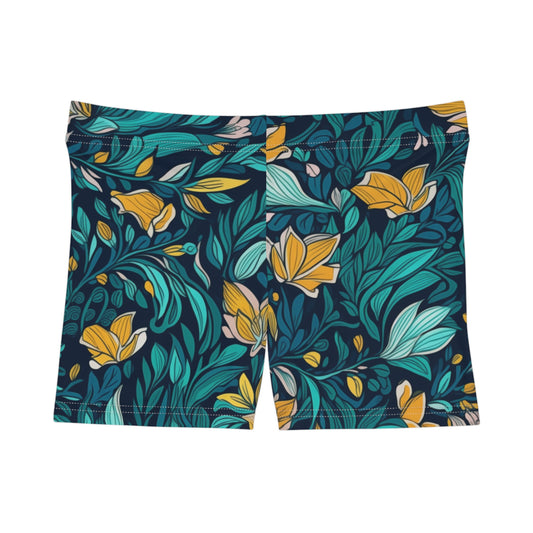 Workout Shorts - Bogdana Juizde Fora Ditsy Floral