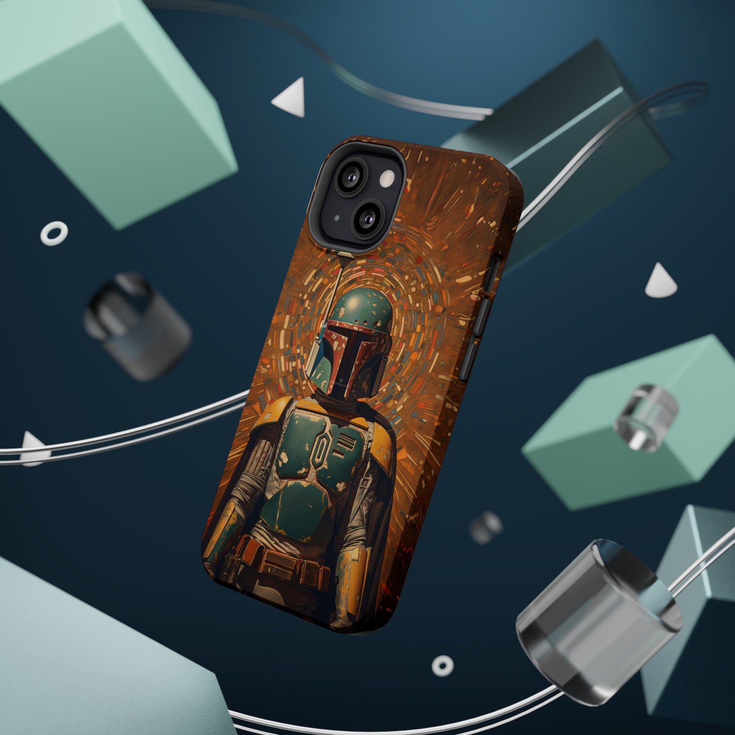 MagSafe Tough iPhone Case - Boba Fett Dadaism