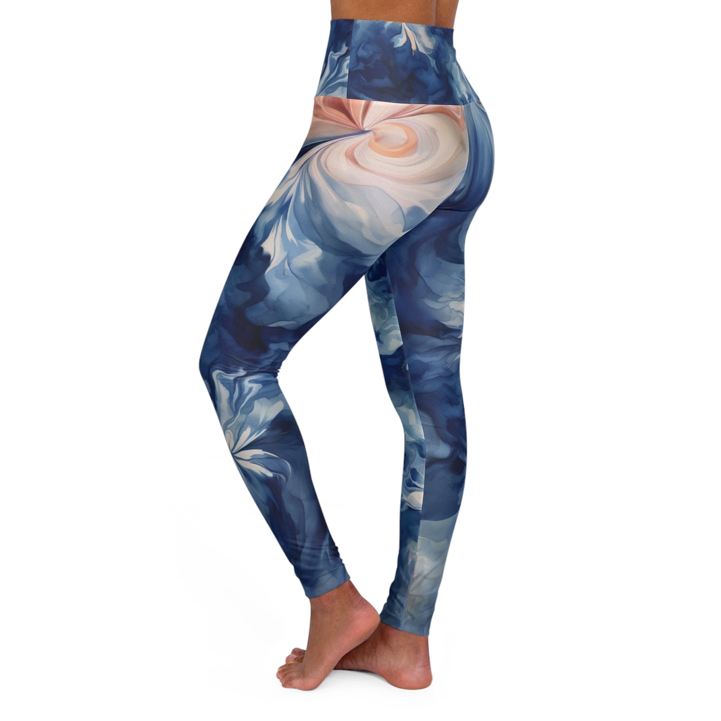 High Waisted Leggings - Vermeer-Sussex