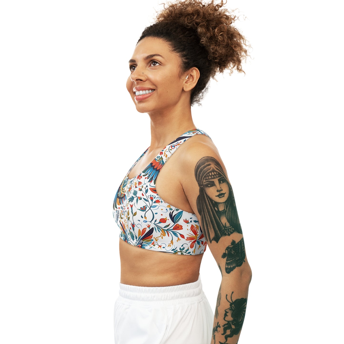 Sports Bra - Colibri Abstract