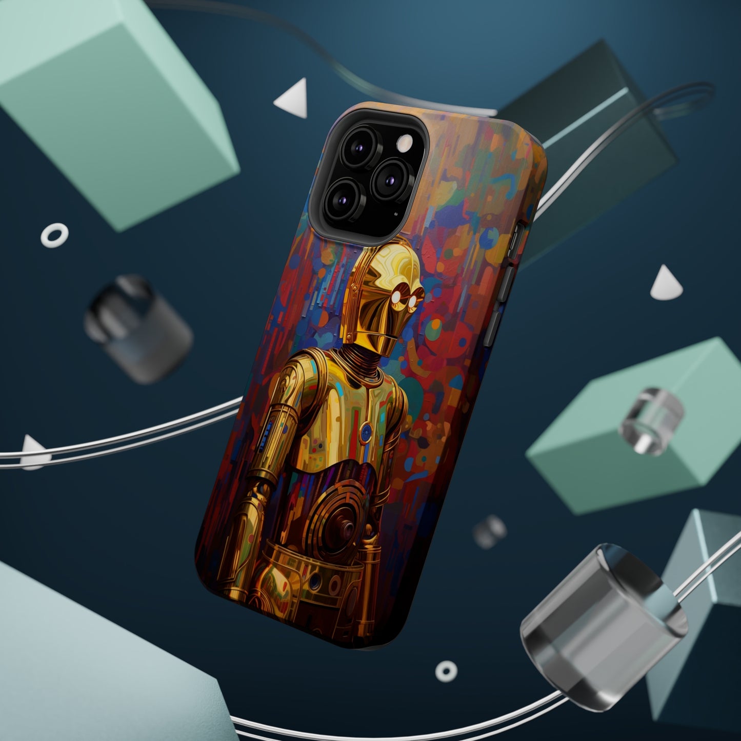 MagSafe Tough iPhone Case - C3P0 Fauvism