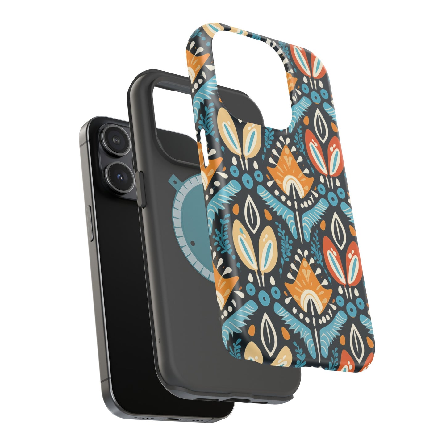 MagSafe Tough iPhone Case - Testsy Floral