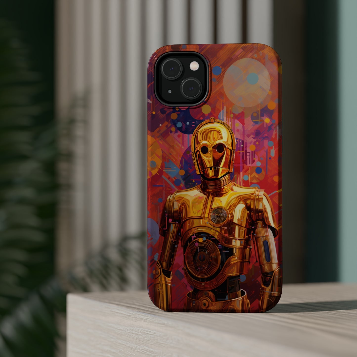 MagSafe Tough iPhone Case - C3P0 Fauvism