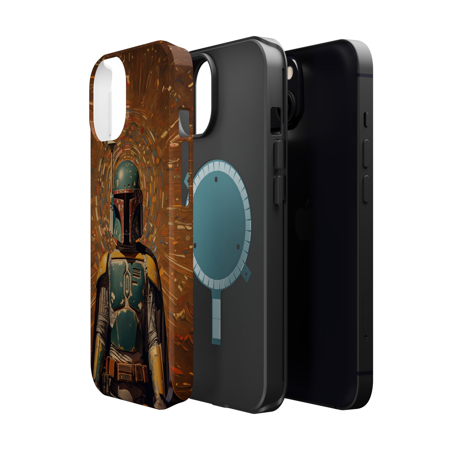 MagSafe Tough iPhone Case - Boba Fett Dadaism