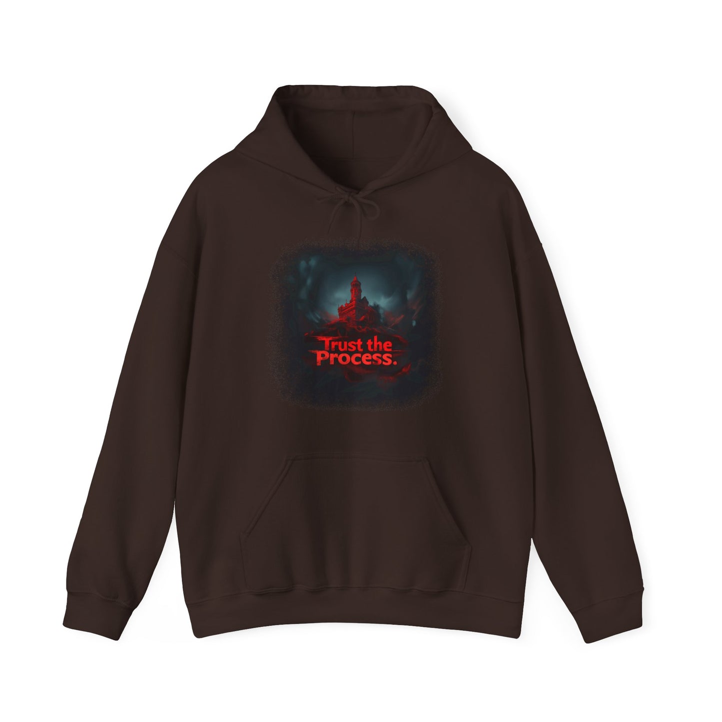 Unisex Heavy Blend™ Hooded Sweatshirt - Trust The Process Horror