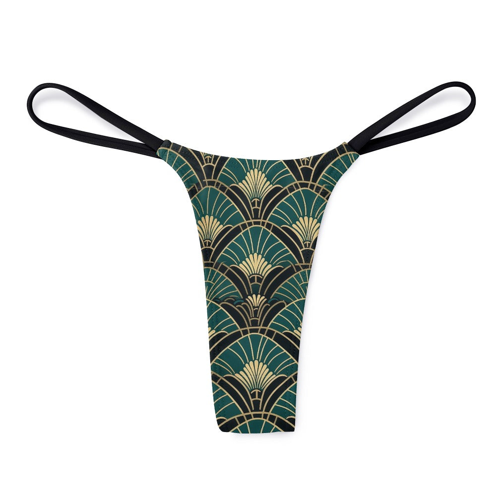 Women's Thin Thong - Aurora Deco