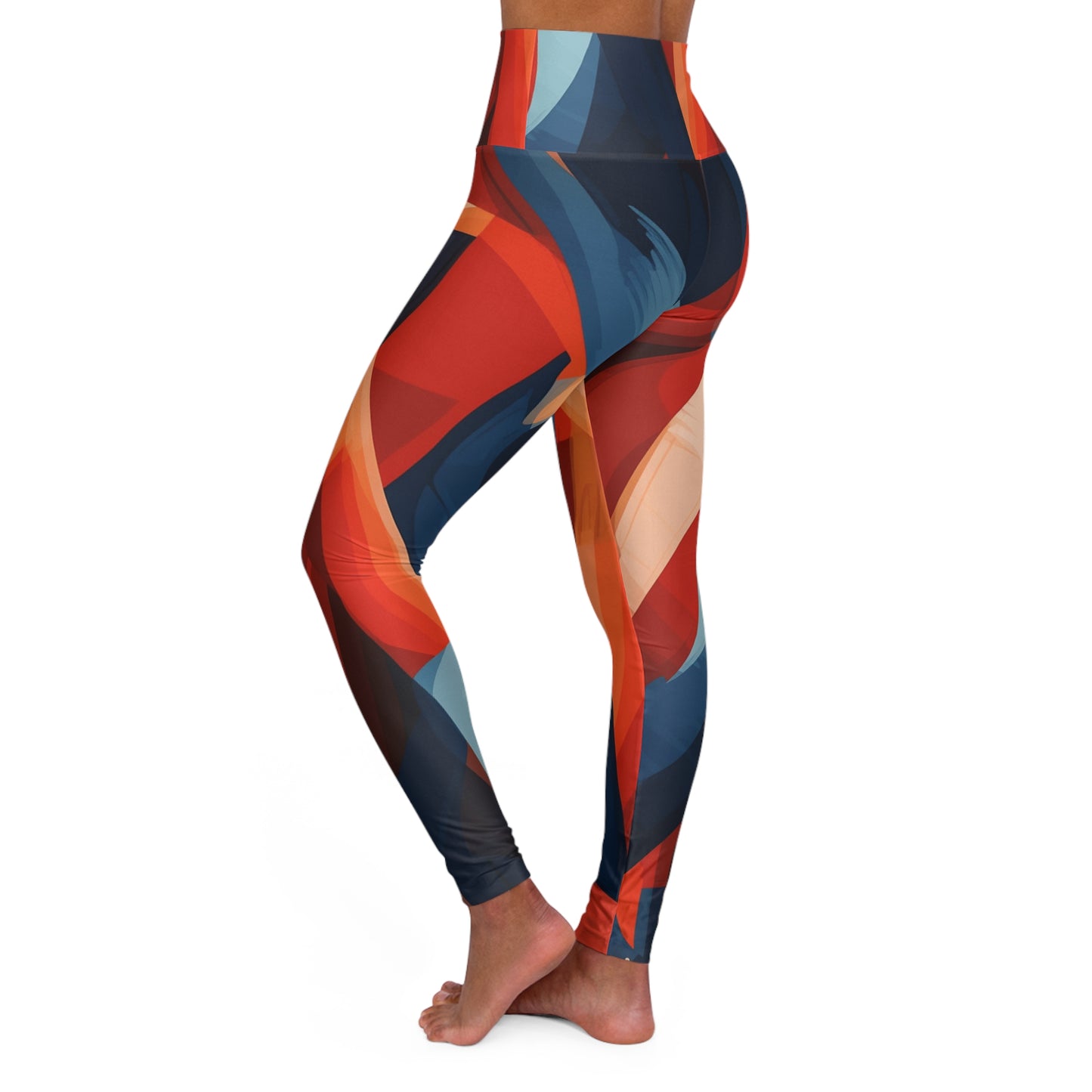 High Waisted Leggings - Amberite