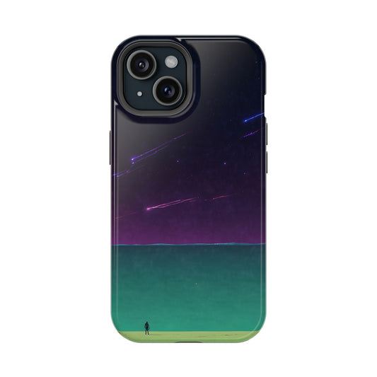 MagSafe Tough iPhone Case - Galactic Synthwave