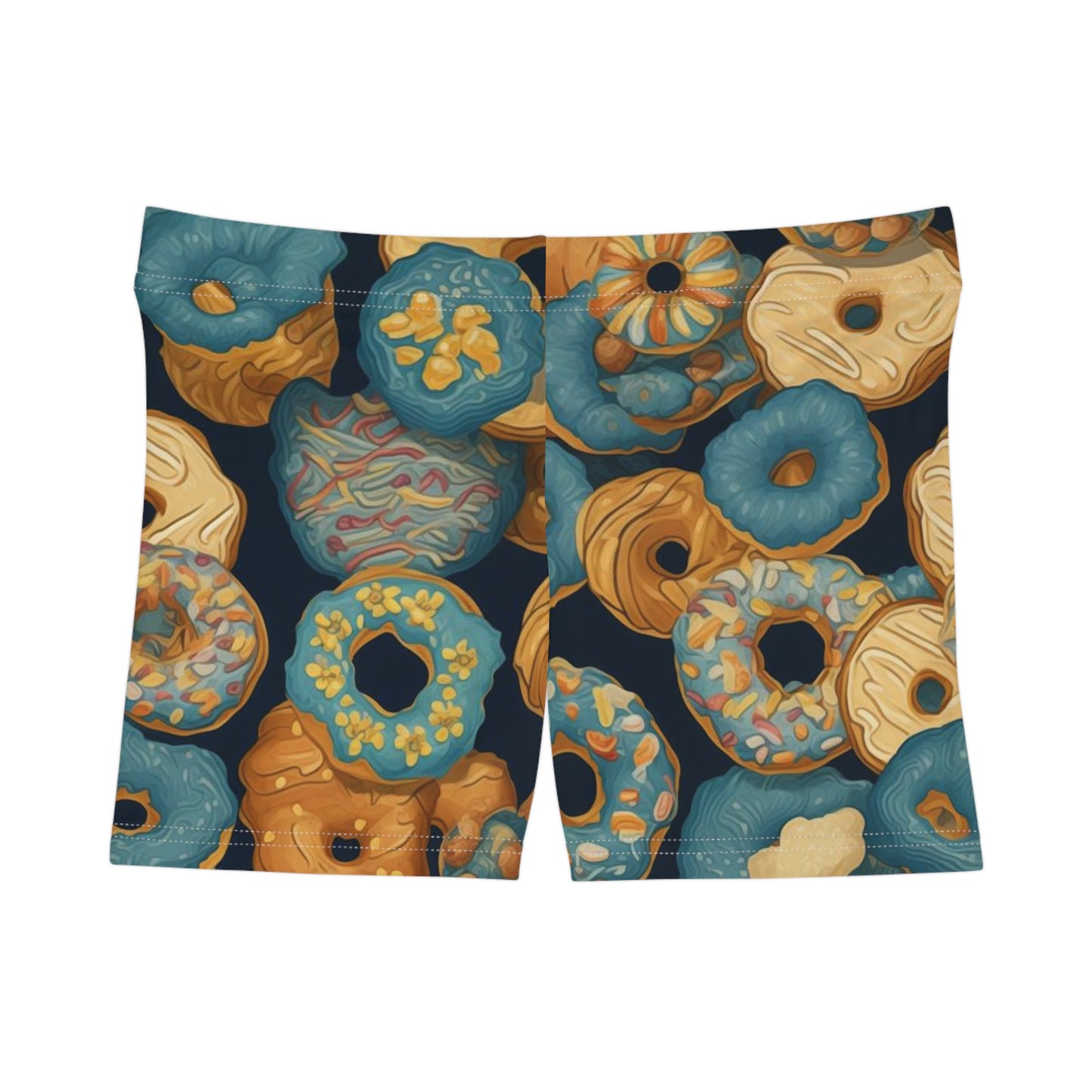 Workout Shorts - Astrid Vrksasana Anime Donuts