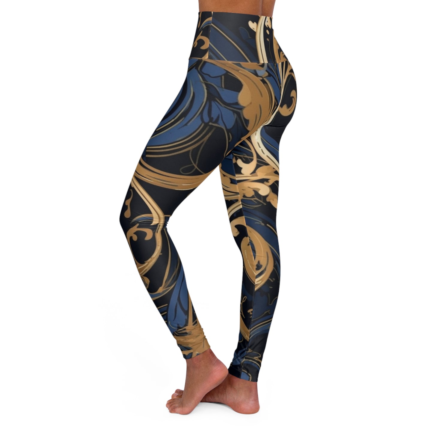 High Waisted Leggings - Tuscan-Comet