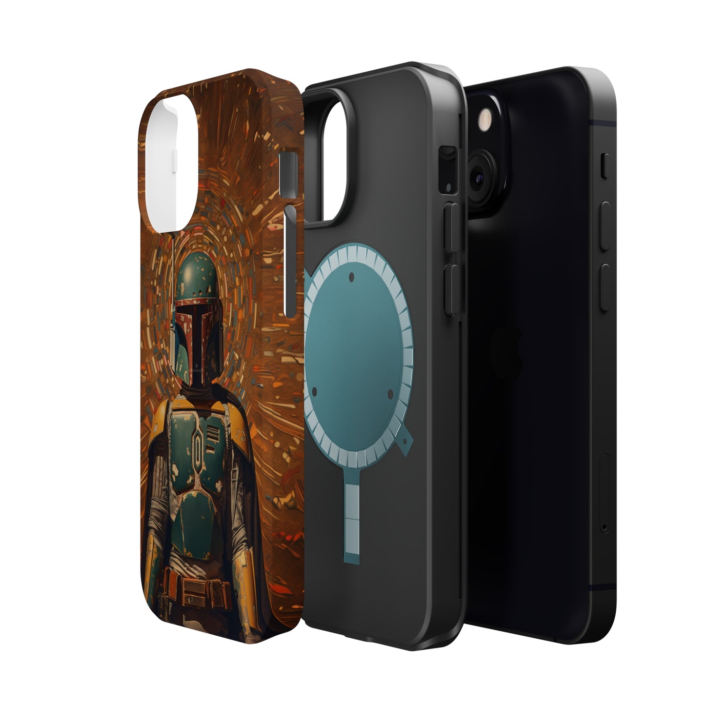 MagSafe Tough iPhone Case - Boba Fett Dadaism