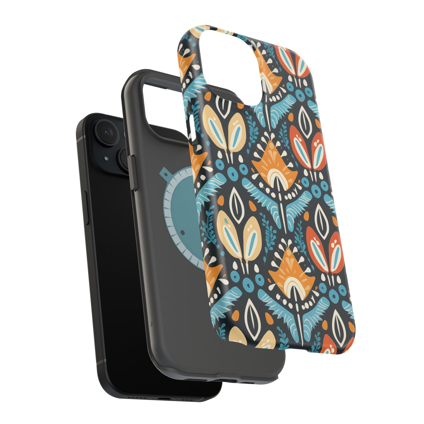 MagSafe Tough iPhone Case - Testsy Floral