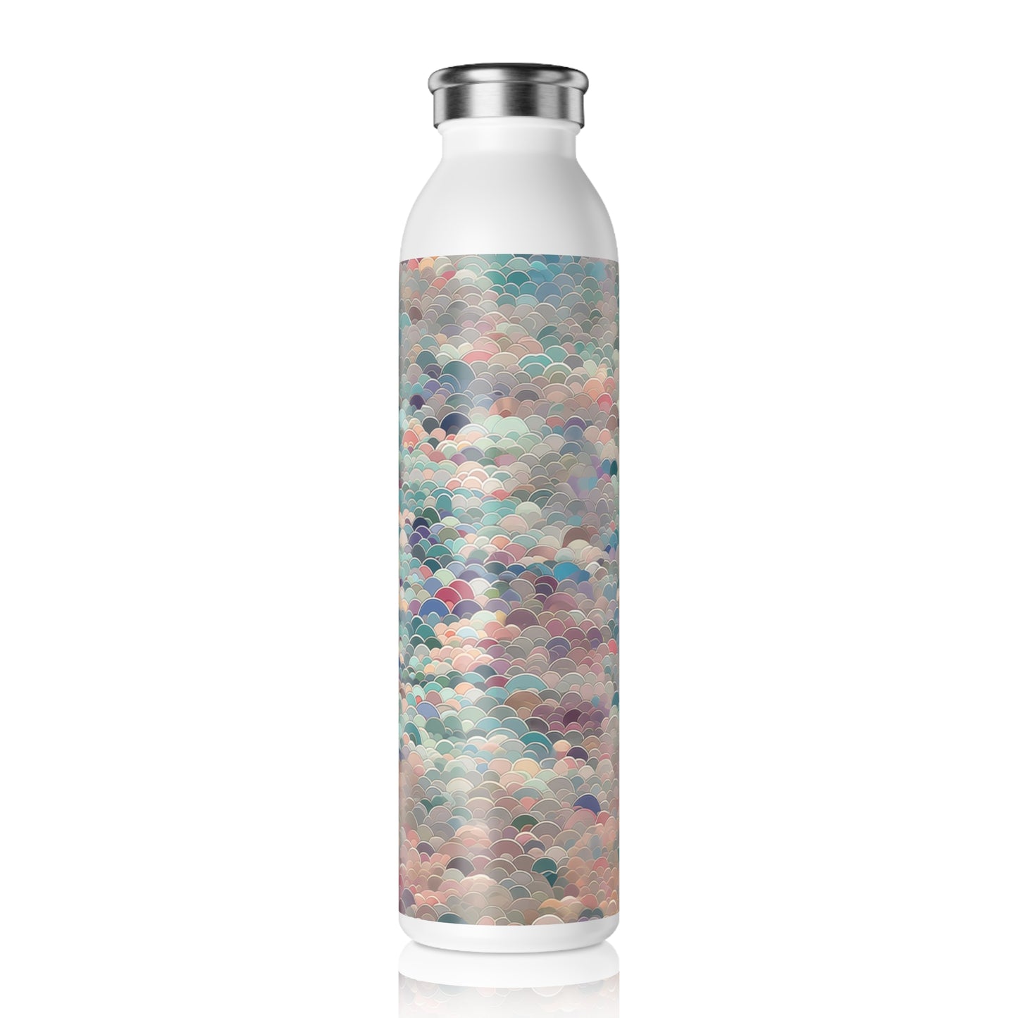 Slim Water Bottle - Elric Giverny Retro