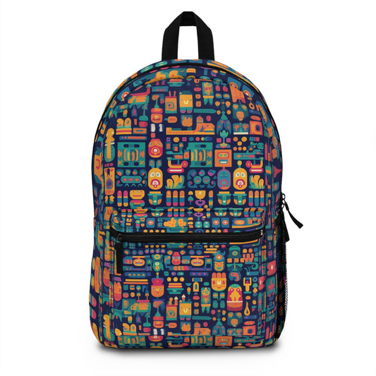 Backpack - The name would be "Anika Trikonasana Space Invader".