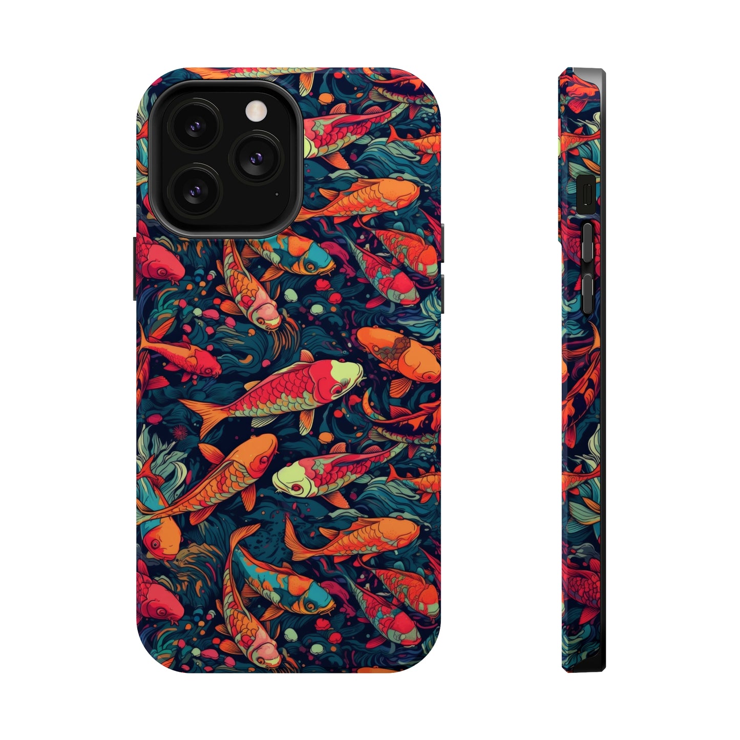 MagSafe Tough iPhone Case - Koi Menagerie