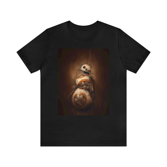 Unisex Jersey Short Sleeve Tee - BB-8Wild West Photography Sepia Vintage Film