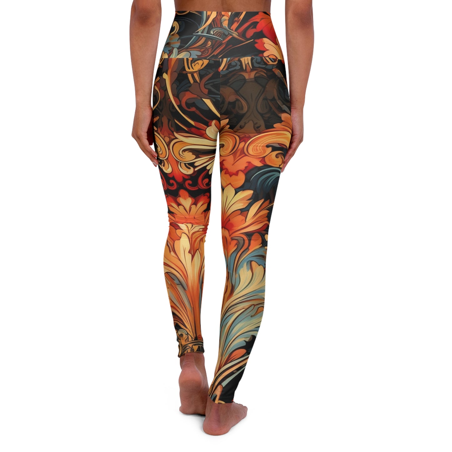 High Waisted Leggings - Isabella de' Medici