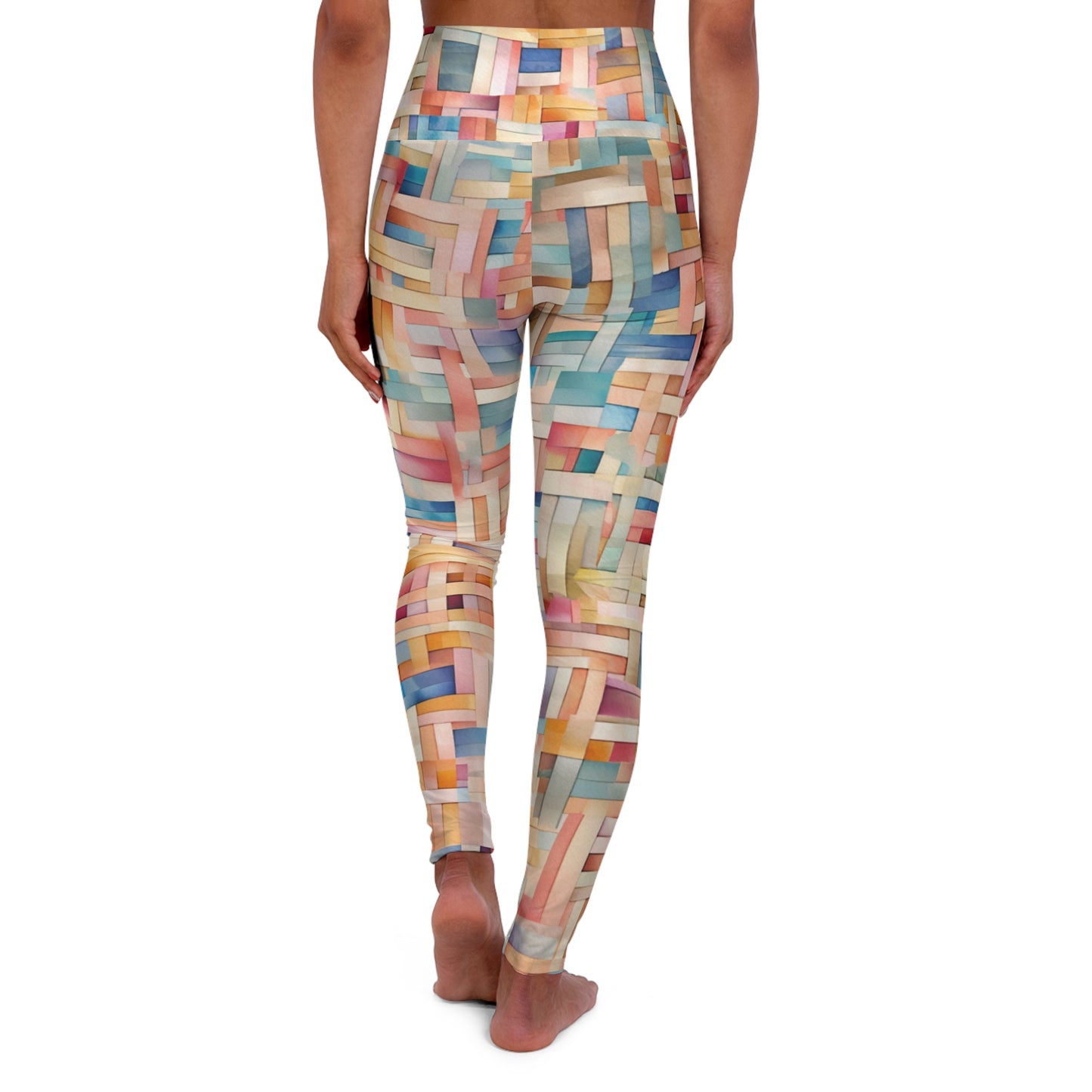 High Waisted Leggings - Helen-Maritimes-Art