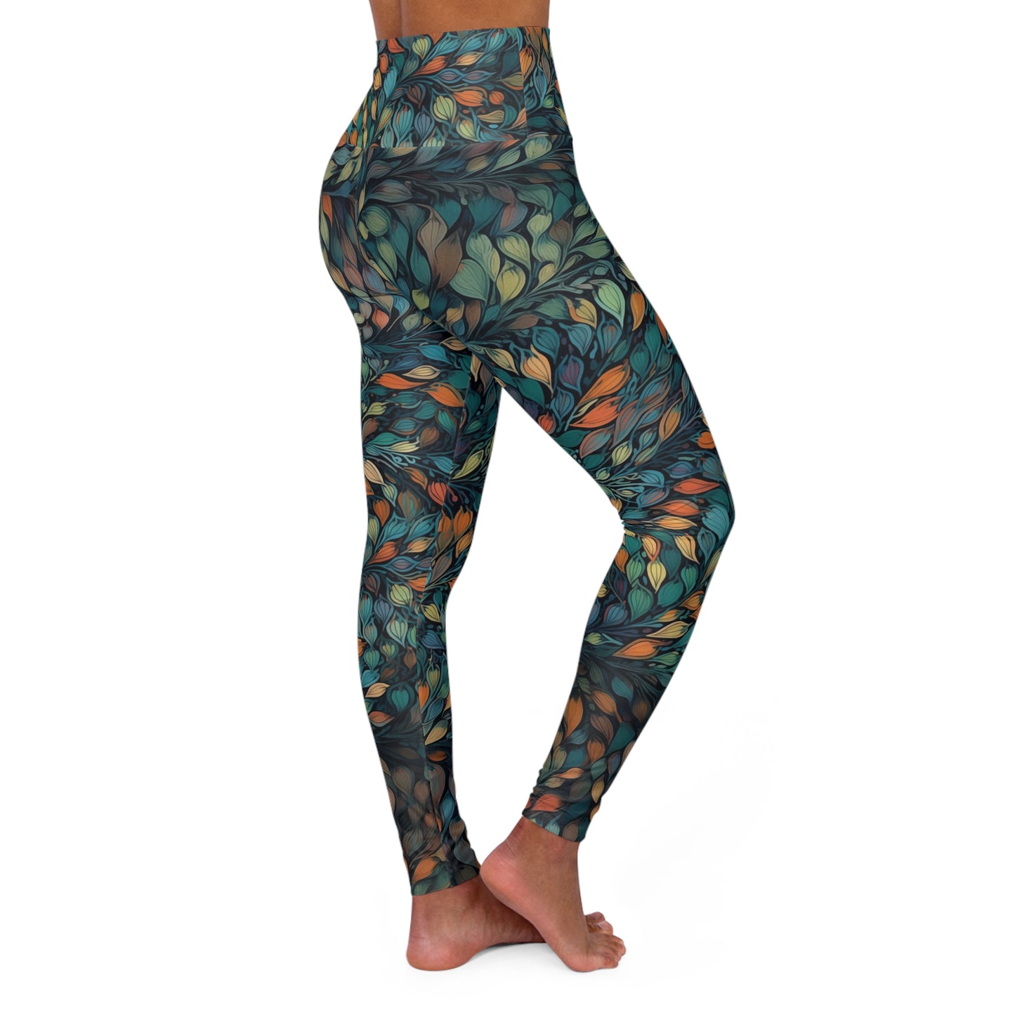 High Waisted Leggings - Bodil Bremen Batik