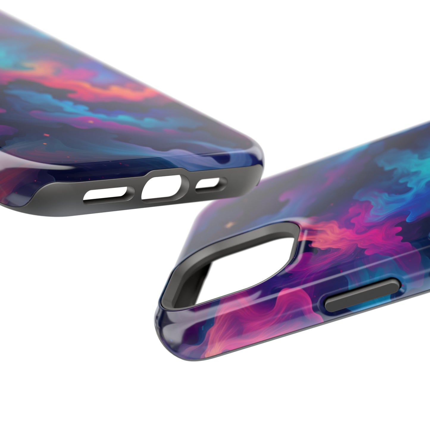 MagSafe Tough iPhone Case - Neon Nebula