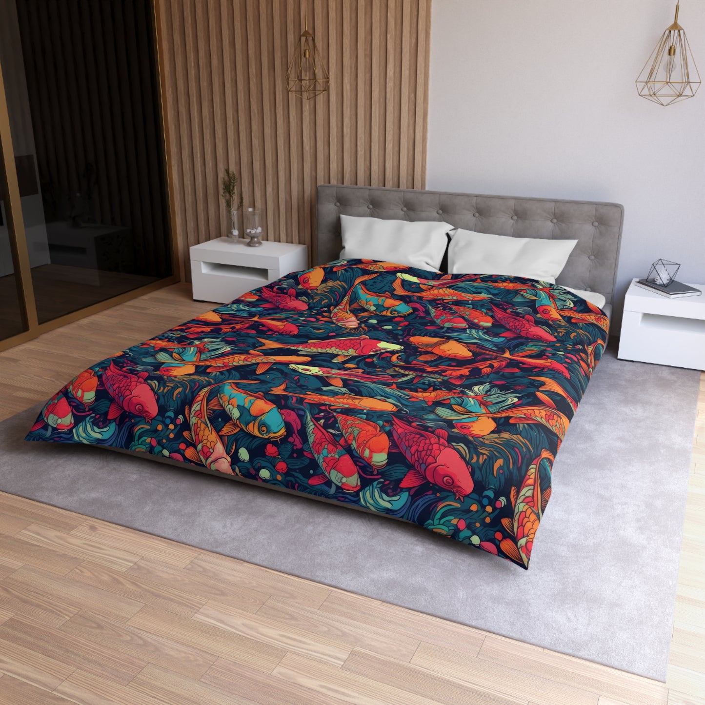 Duvet Cover - Koi Menagerie