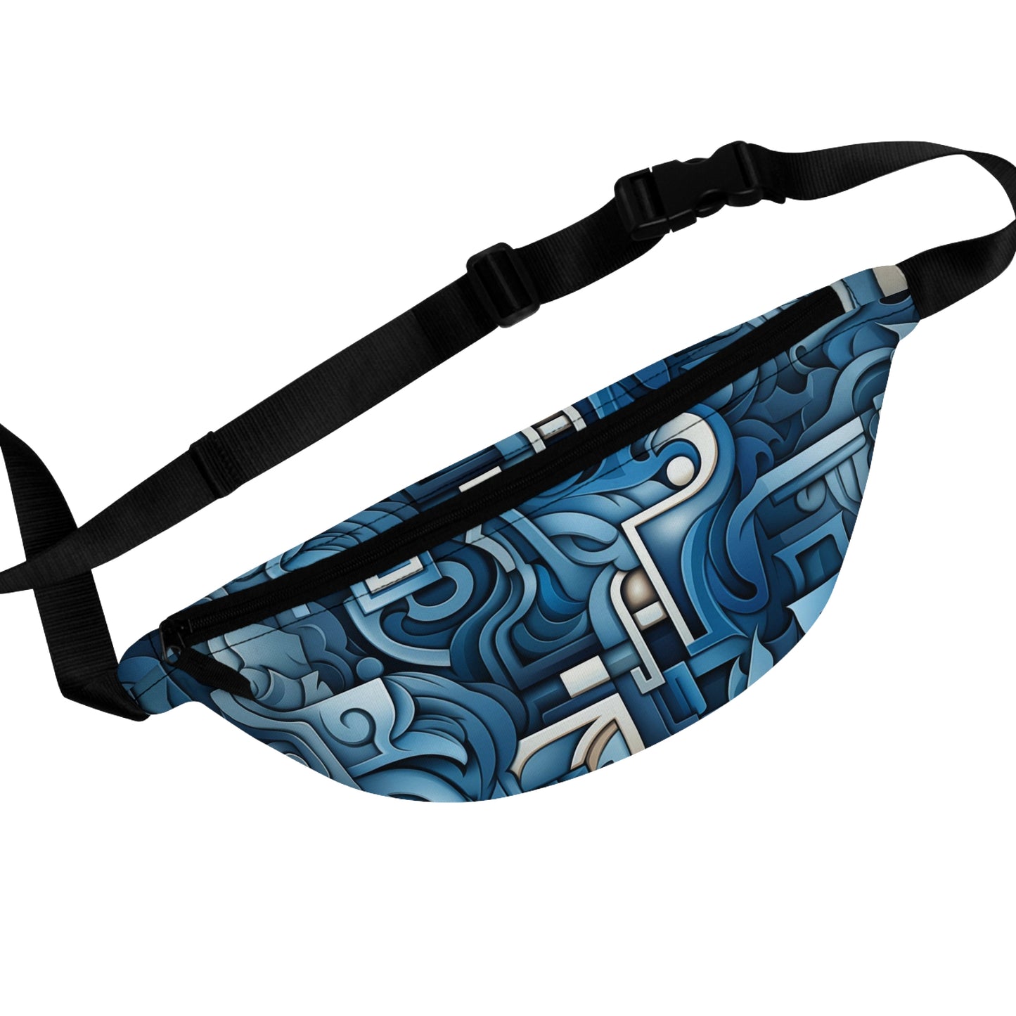 Fanny Pack/Bum Bag - Ginevra Bhujangasana Greek Key