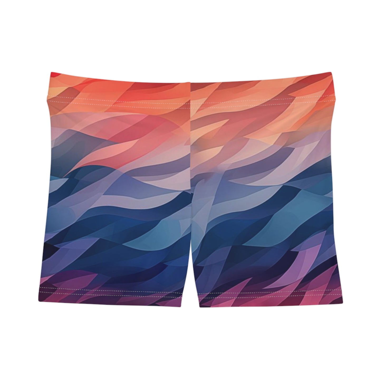 Workout Shorts - Jehanne Phalakasana Ombre